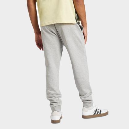 Men's adidas Essentials Feelcozy Fleece Jogger Pants - Medium Grey Heather/Black
