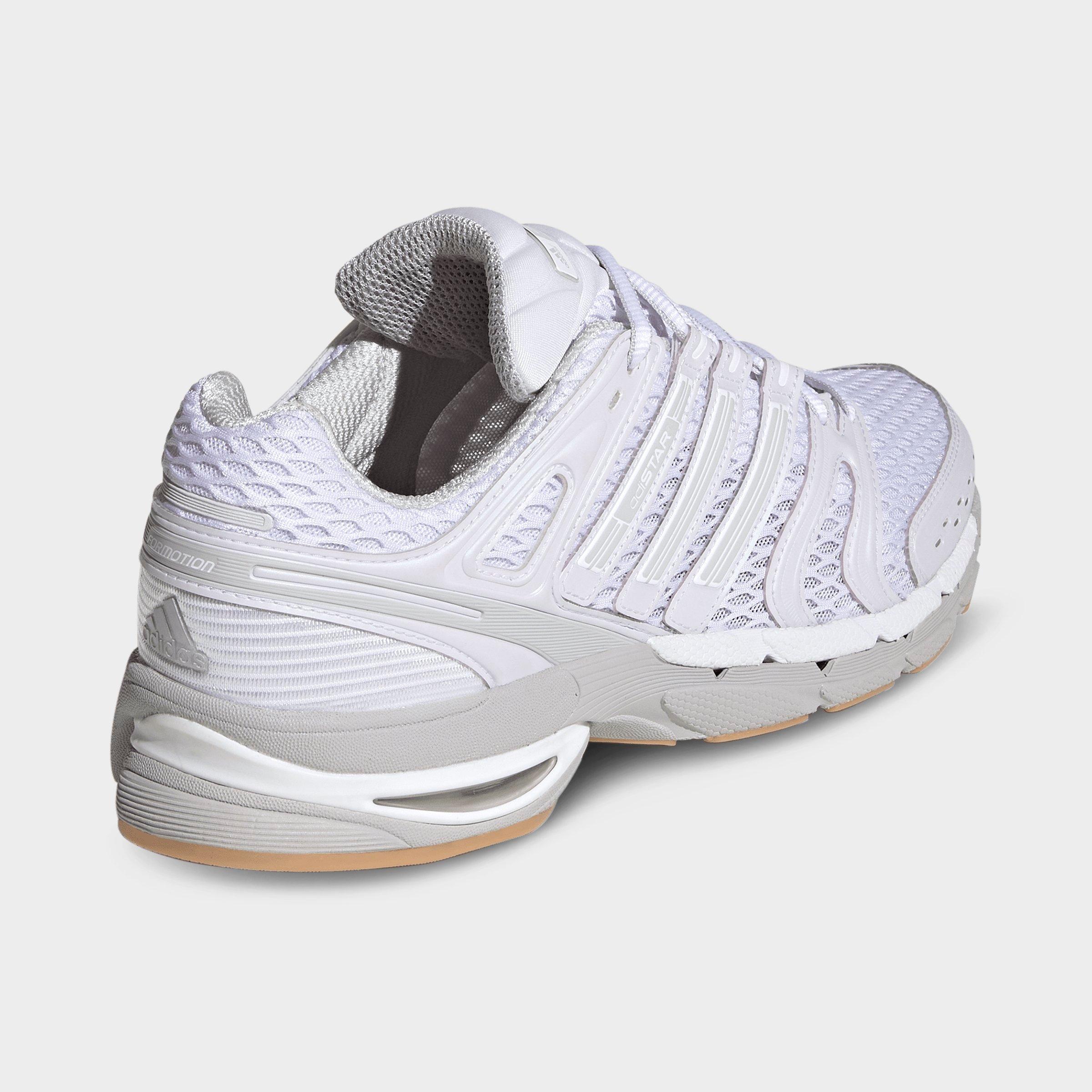 Men's adidas Adistar Control 5 Casual Shoes - Part 2 - Cloud White/Grey/Gum - Back view