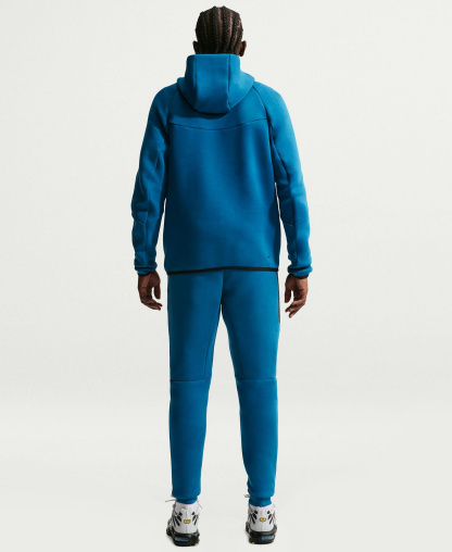Nike Men's Tech Fleece Drawstring Joggers Pants - Court Blue/Black