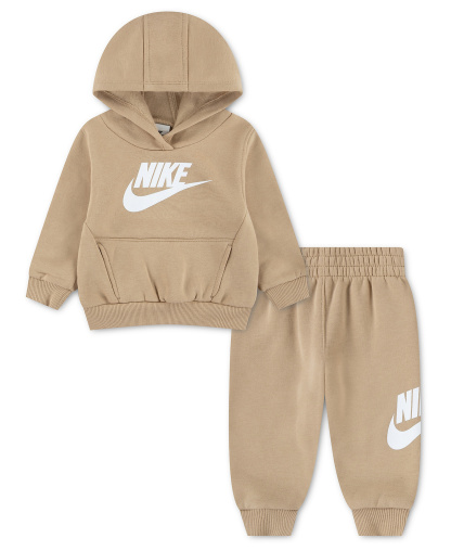 Nike Baby Boys' and Girls' Club Fleece Hoodie and Pants, 2-Piece Set - Linen