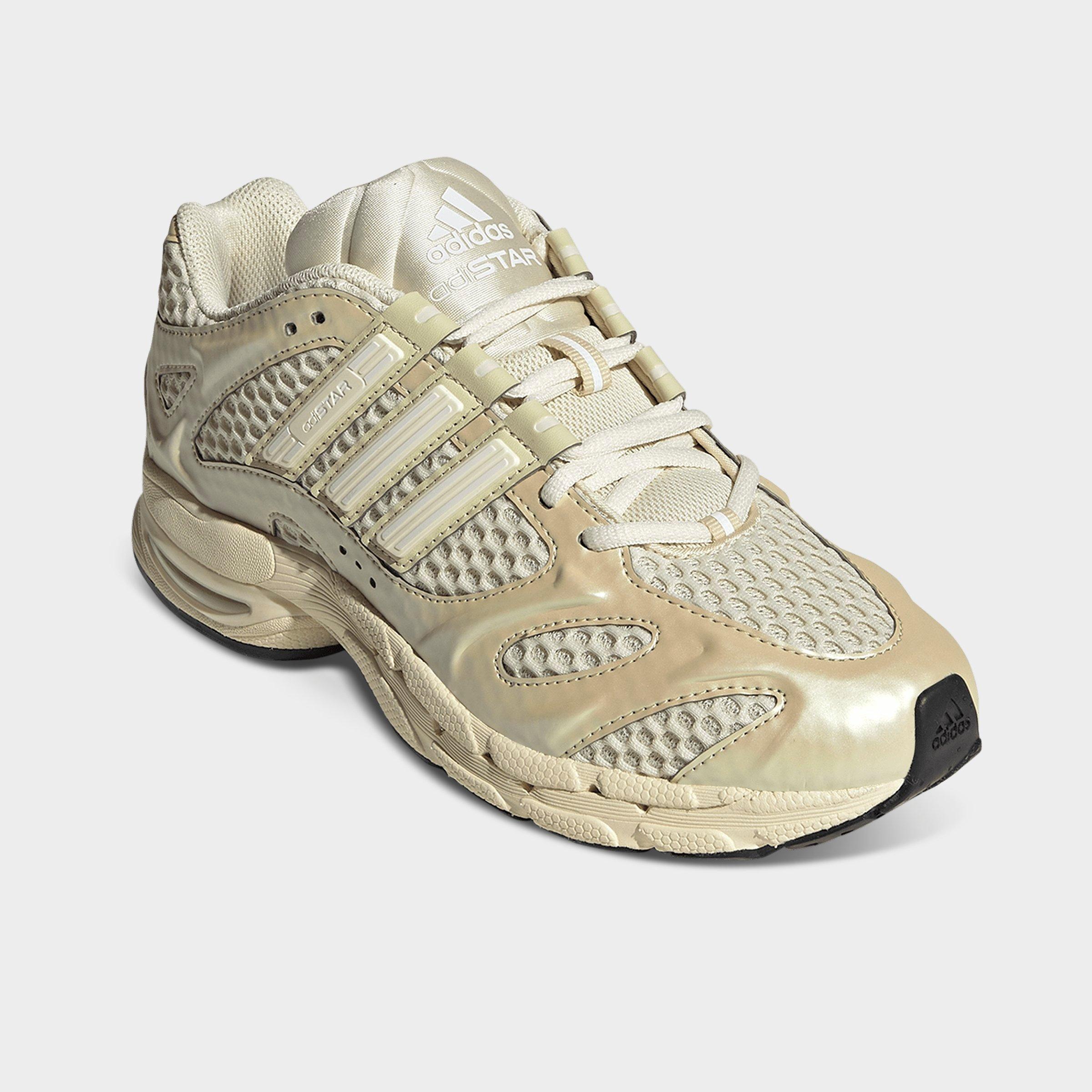 Women's adidas Originals Adistar MLD Casual Shoes - Warm Vanilla/Cream White/Dual Yellow - Both shoes facing left
