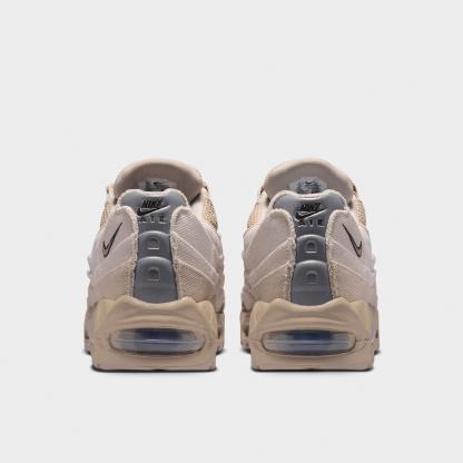 Men's Nithtke Air Max 95 Big Bubble Scorpion Casual Shoes - Part 1 - Cream II/Light Orewood Brown/Newsprint/Moon Fossil - Back view
