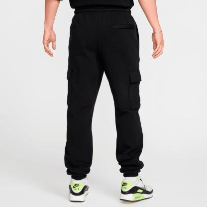 Men's Nithtke Club Fleece Cargo Jogger Pants - Black/Black/White