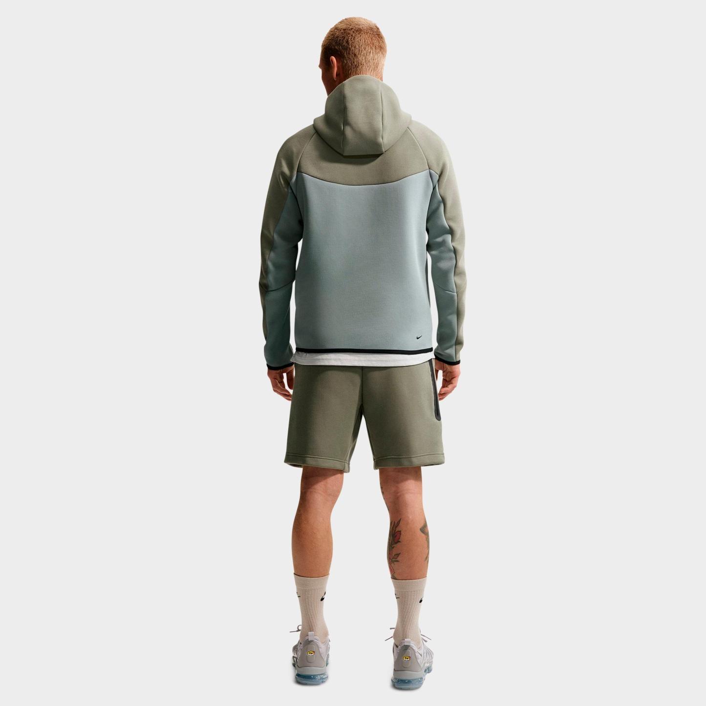 Men's Nithtke Tech Fleece Windrunner Full-Zip Hoodie - Part 2 - Silver Sage/Light Pumice/Black