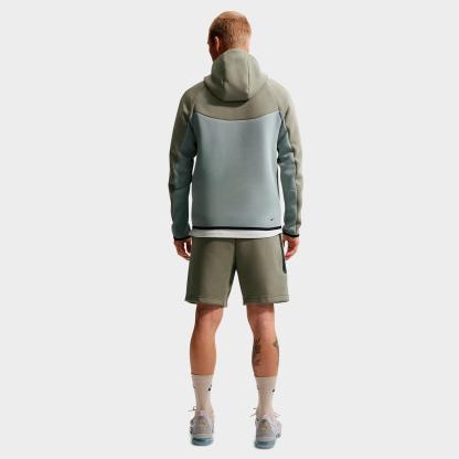 Men's Nithtke Tech Fleece Windrunner Full-Zip Hoodie - Part 2 - Silver Sage/Light Pumice/Black