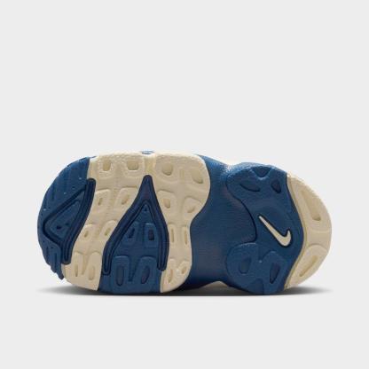 Kids' Toddler Nithtke Diamond Turf 2 Casual Shoes - Sail/Mystic Navy/Blue Grey/Metallic Gold - Bottom view
