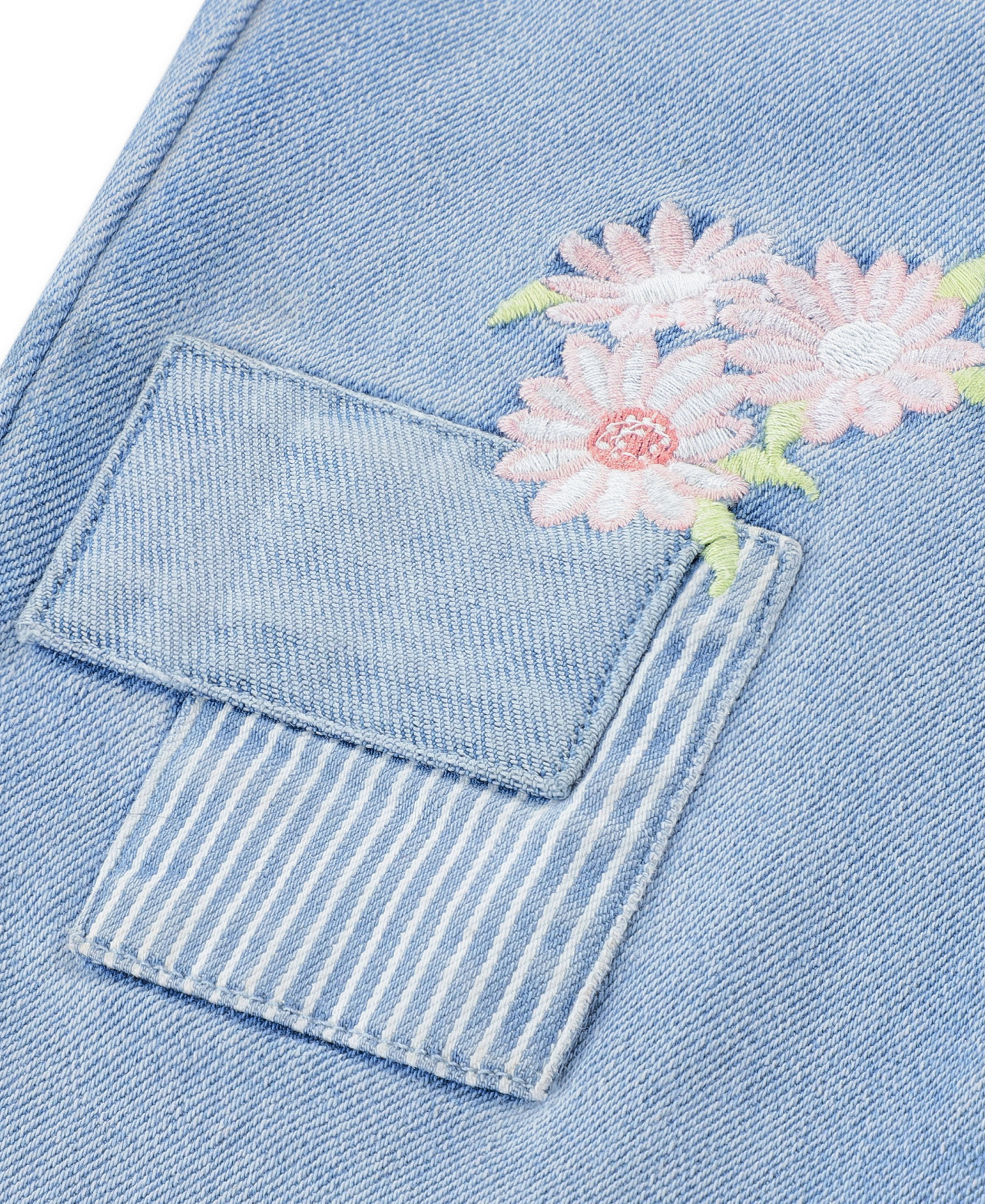 Levi's Girls' 7-16 Stitch Detail Flare Jeans - Marin Babe