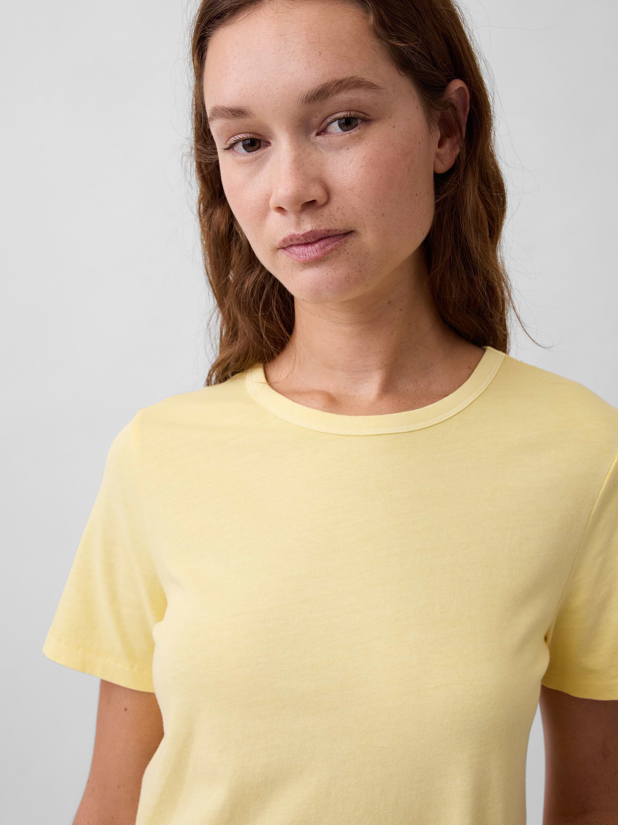 Organic Cotton VintageSoft T-Shirt - Havana yellow