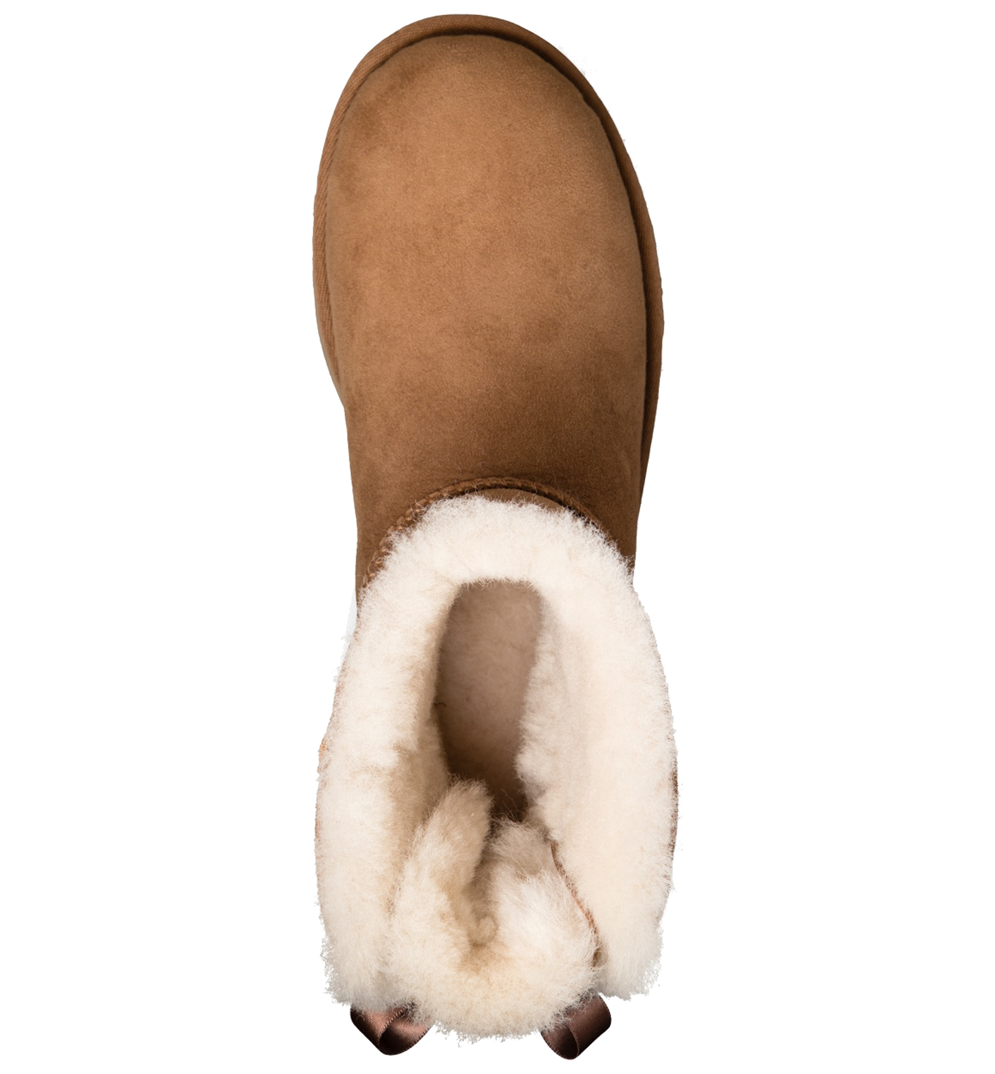 UGG® Women's Mini Bailey Bow II Slip-On Booties - Chestnut