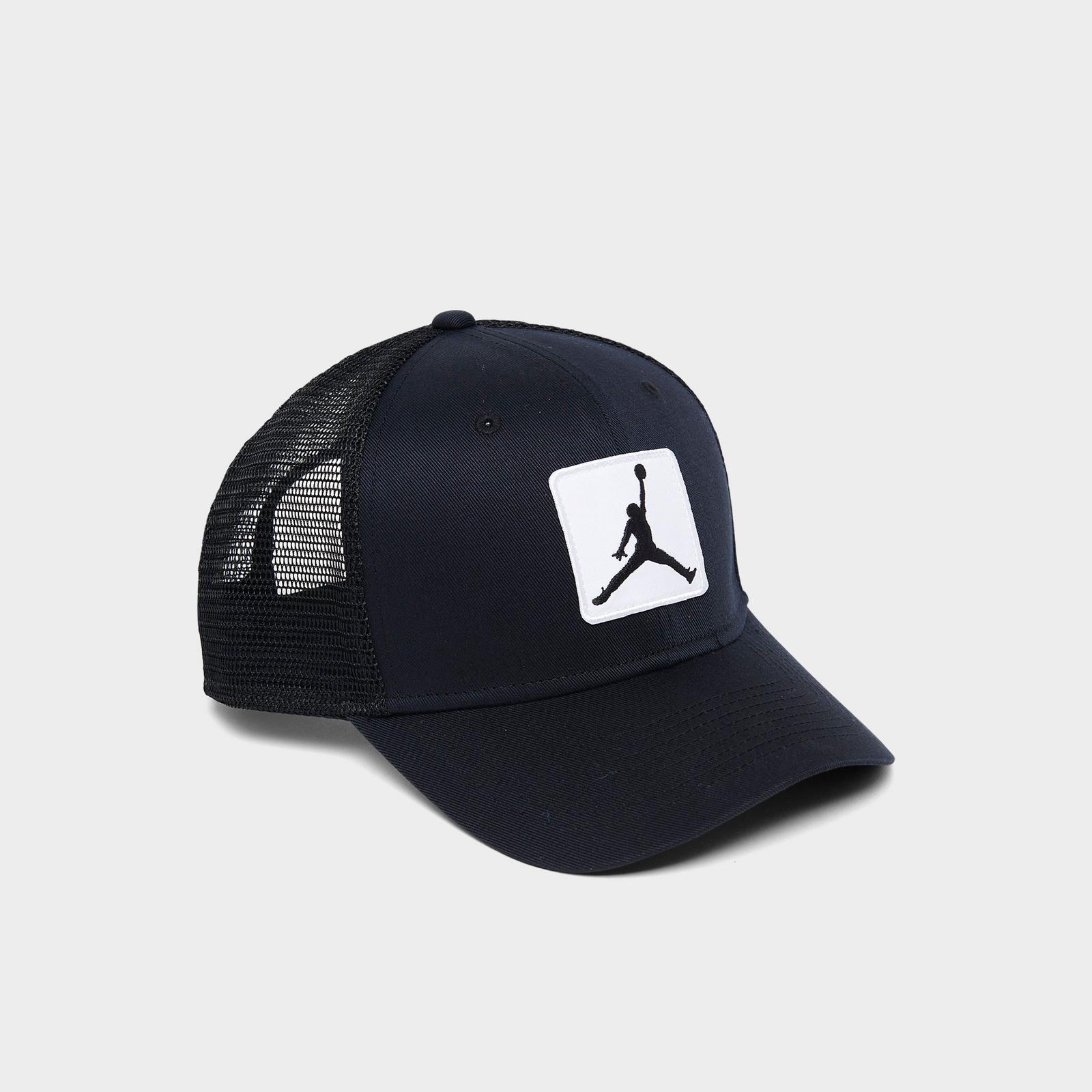 Jordan Rise Trucker Hat - Black/White - view 3