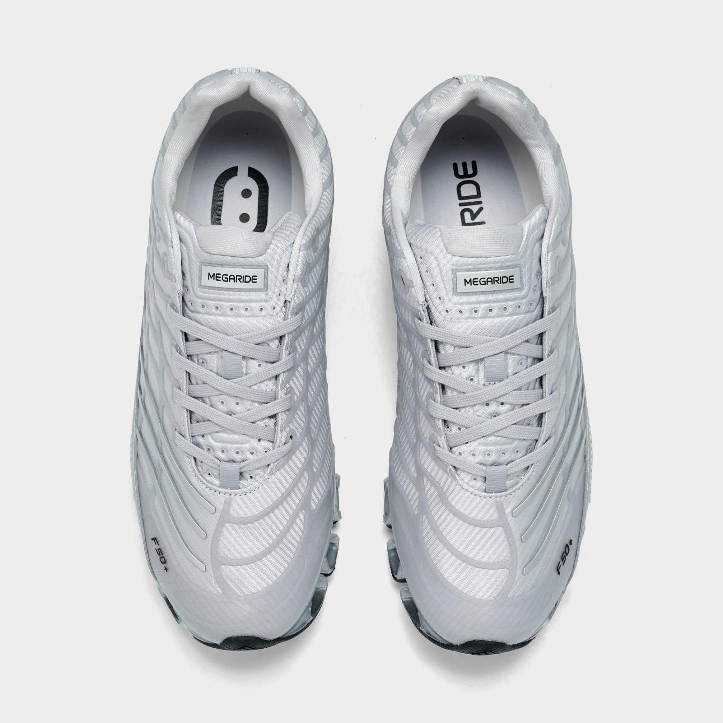 Men's adidas Megaride F50 Casual Shoes - Grey/Silver - view 5
