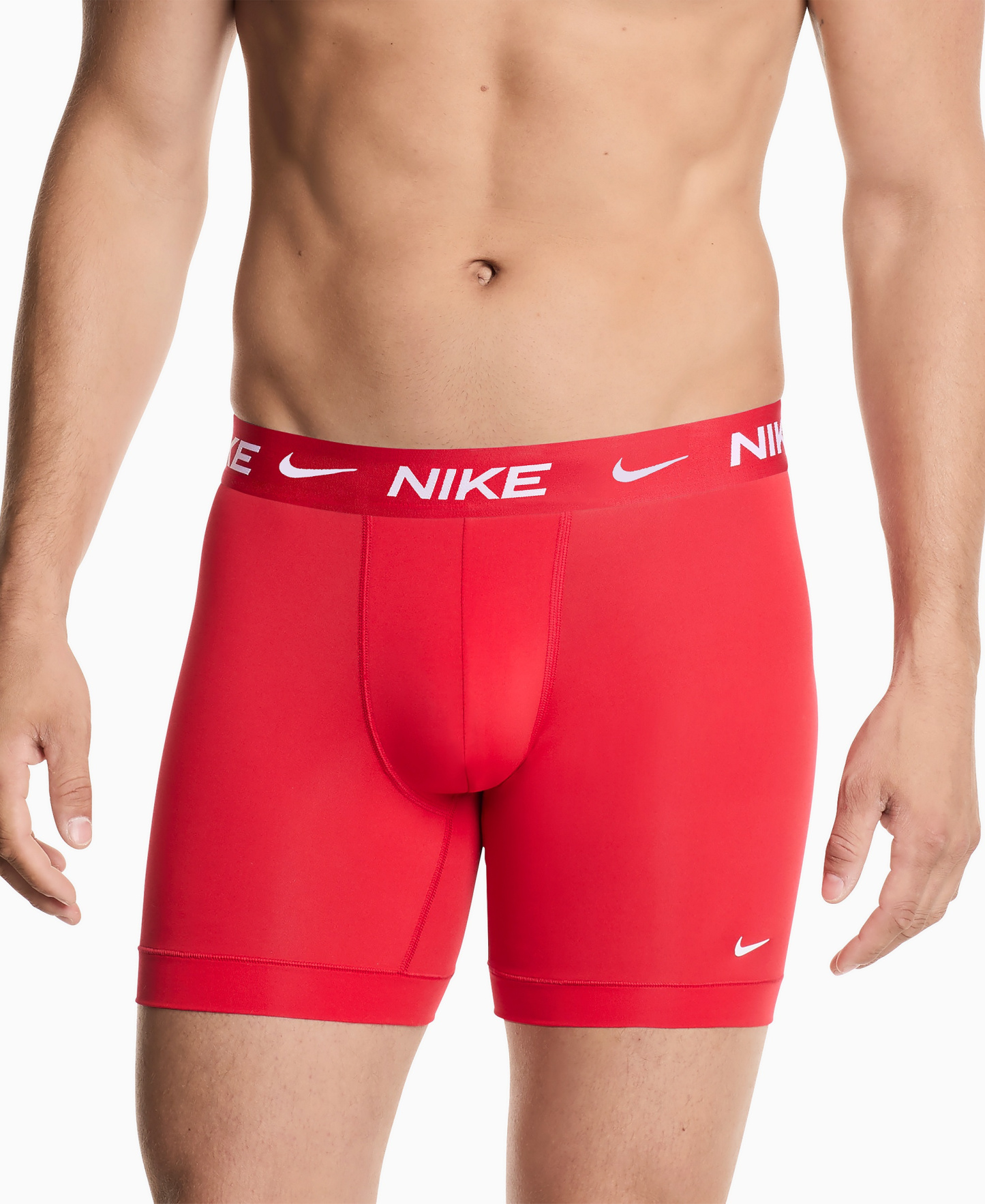 Nike Men's Essential Micro Boxer Briefs, 3-Pack - University Red/Game Royal/Black