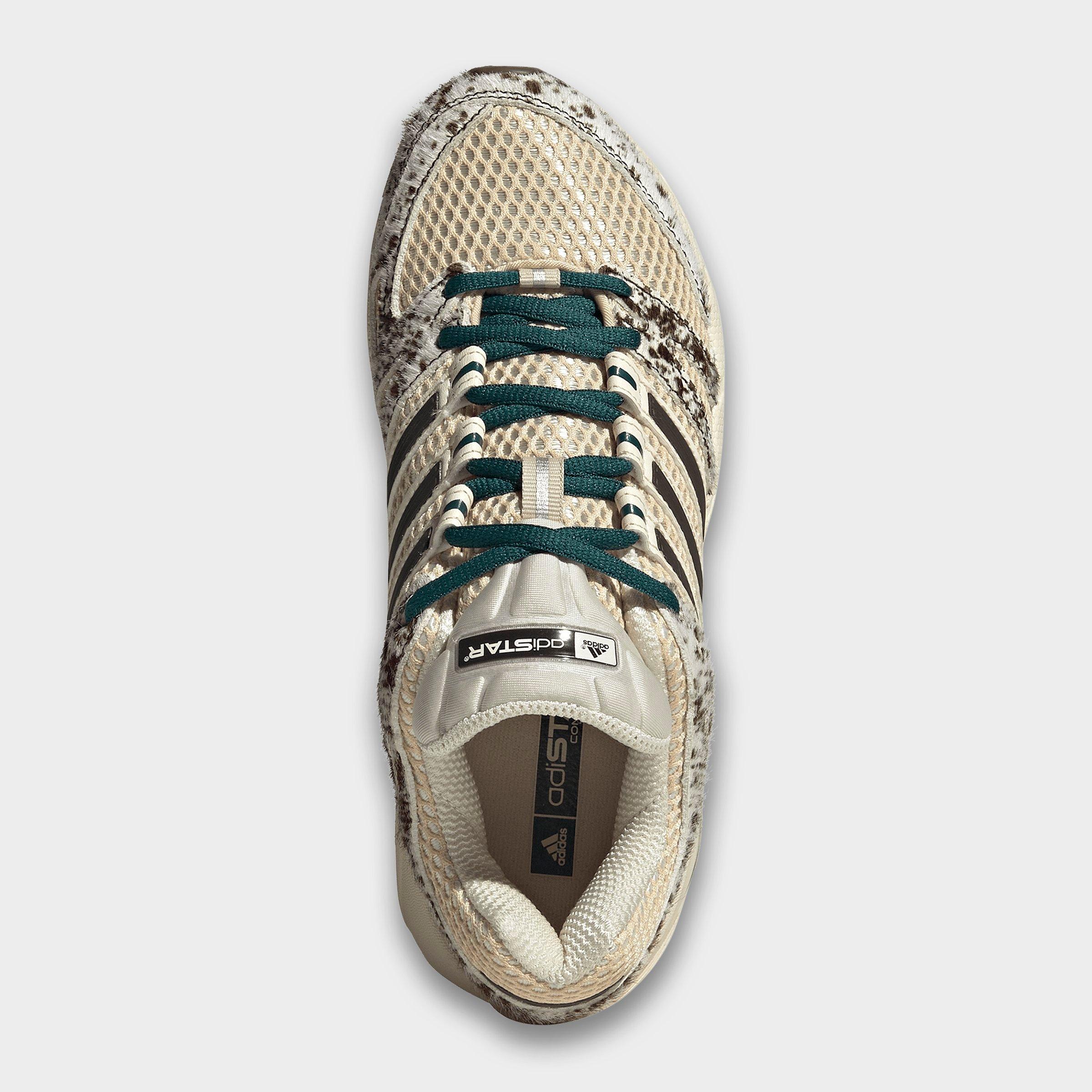 Women's adidas Adistar Control 5 Pony Print Casual Shoes - Part 1 - Off White/Sand Strata/Dark Brown - Top view
