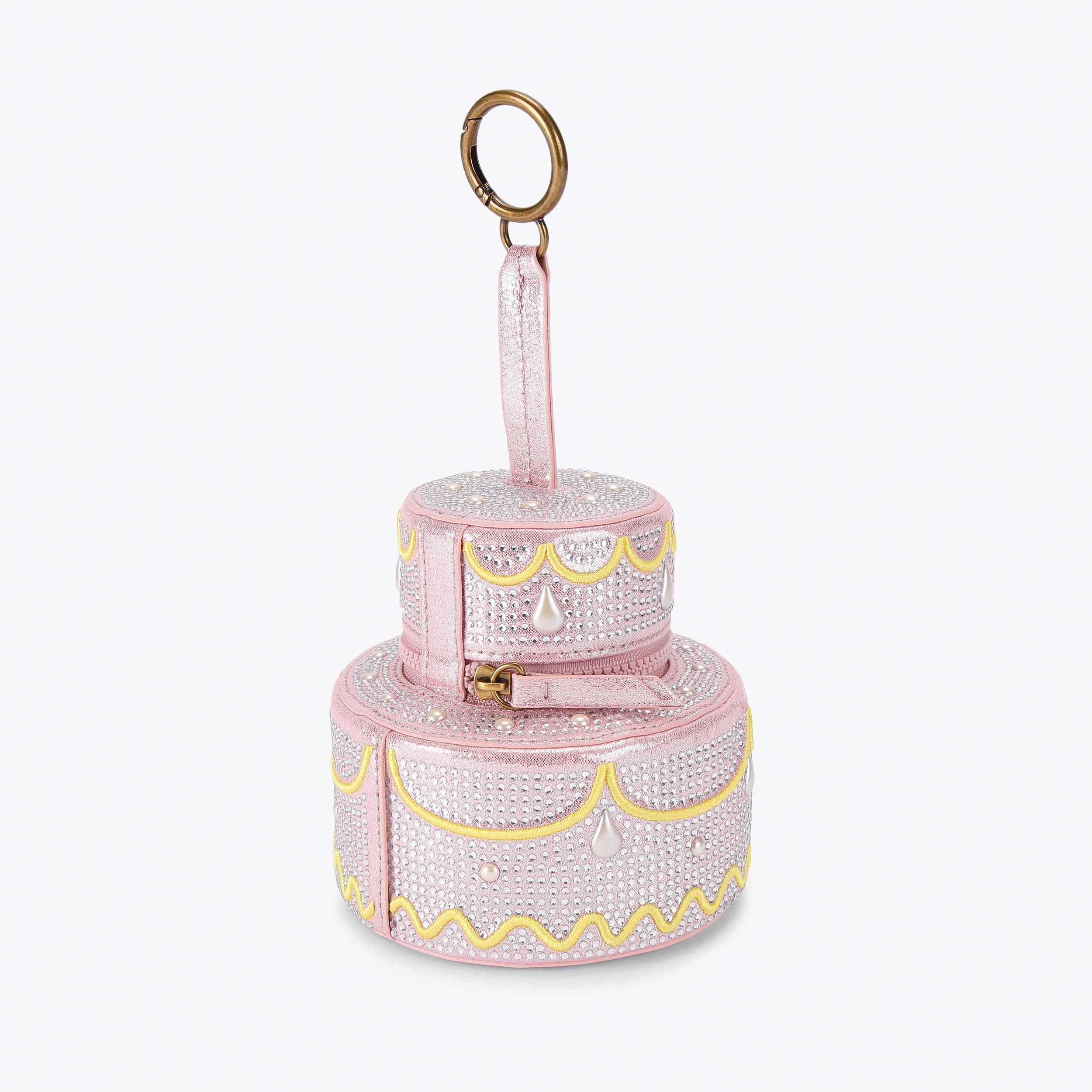 Kurt Geiger London Mini Cake Charm - Pink - view 3