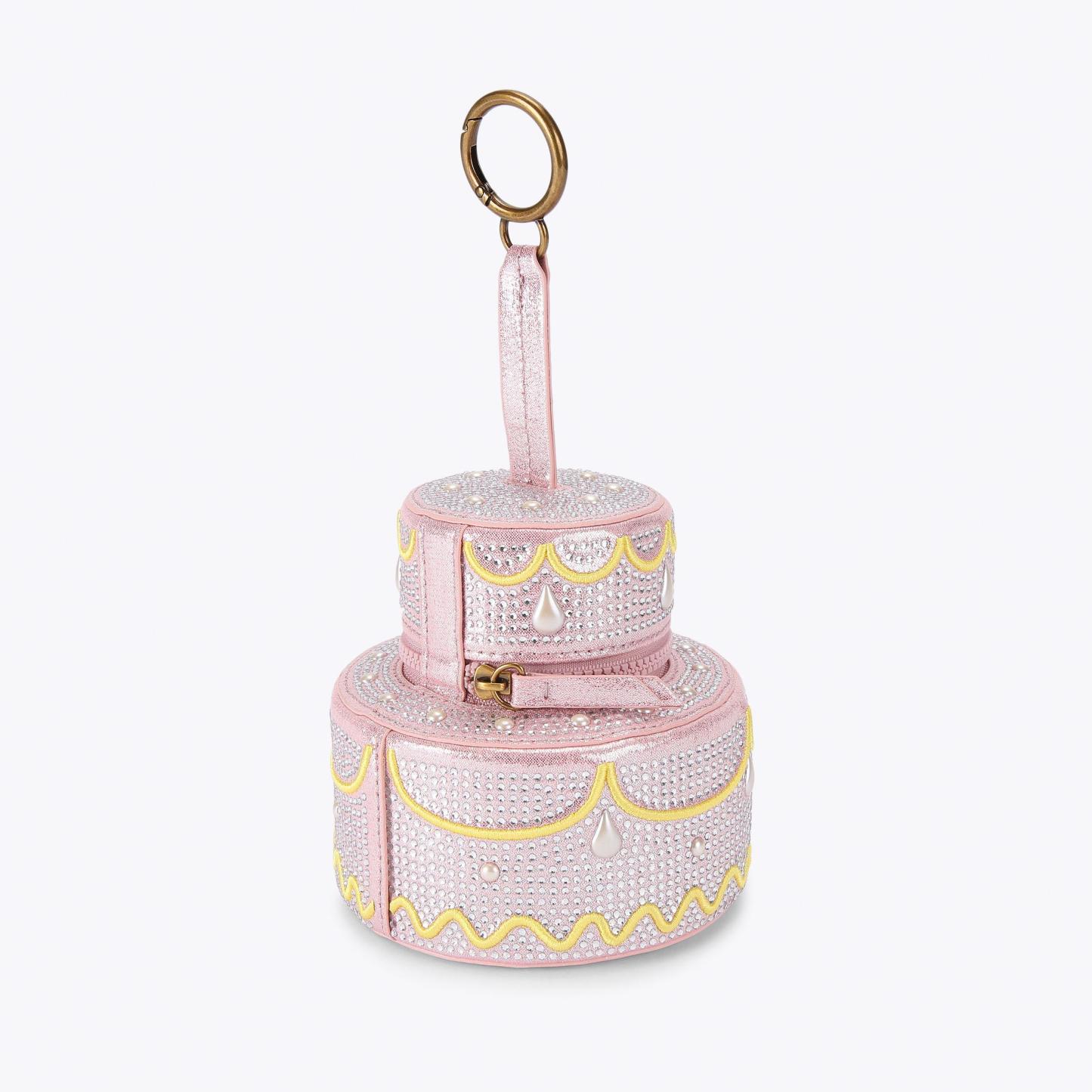 Kurt Geiger London Mini Cake Charm - Pink - view 3