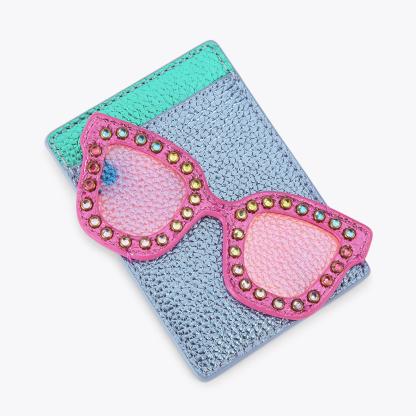 Kurt Geiger London Cc Holder V Sunglasses - Blue - view 5