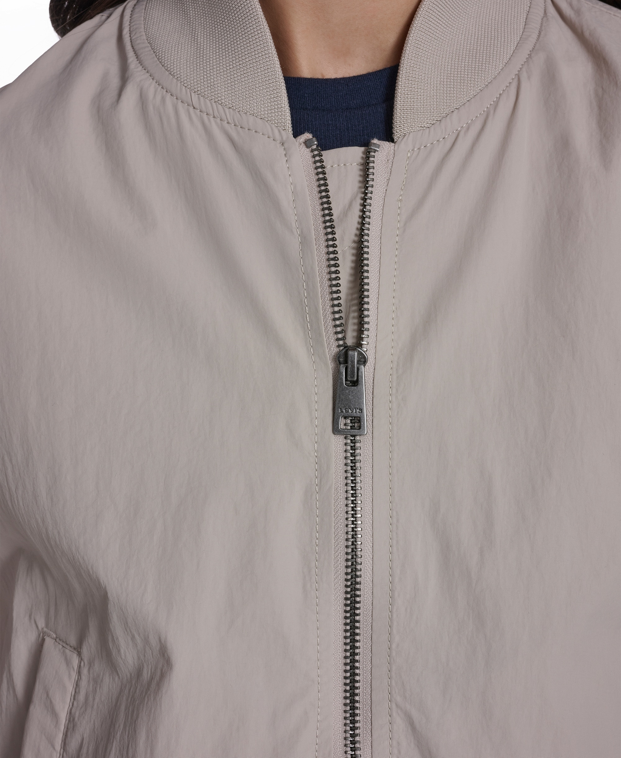 Levi's Women's Lightweight Bomber Jacket - Chateau Gray
