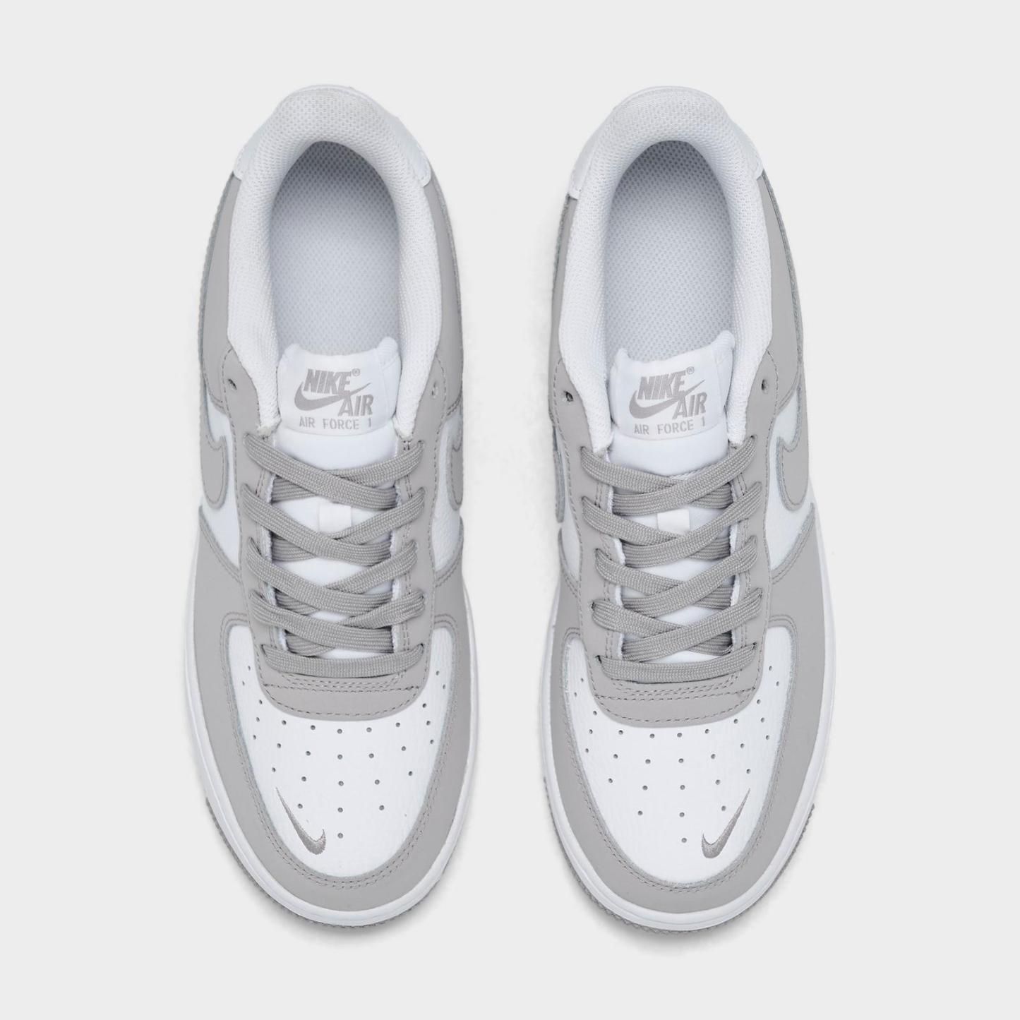 Big Kids' Nike Air Force 1 Low Casual Shoes - College Grey/College Grey/White
