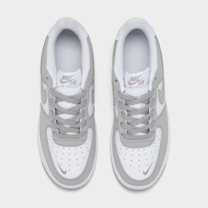 Big Kids' Nike Air Force 1 Low Casual Shoes - College Grey/College Grey/White