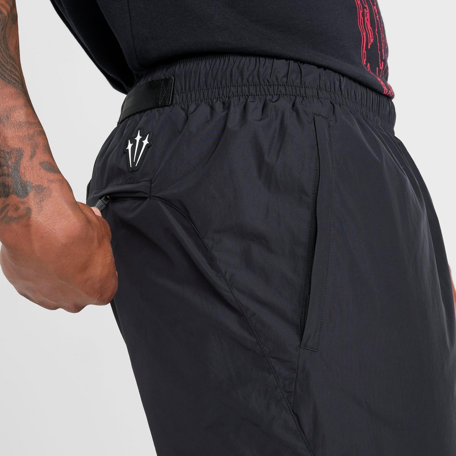 Men's Nike NOCTA Northstar Nylon Track Pants - Black/Black/White