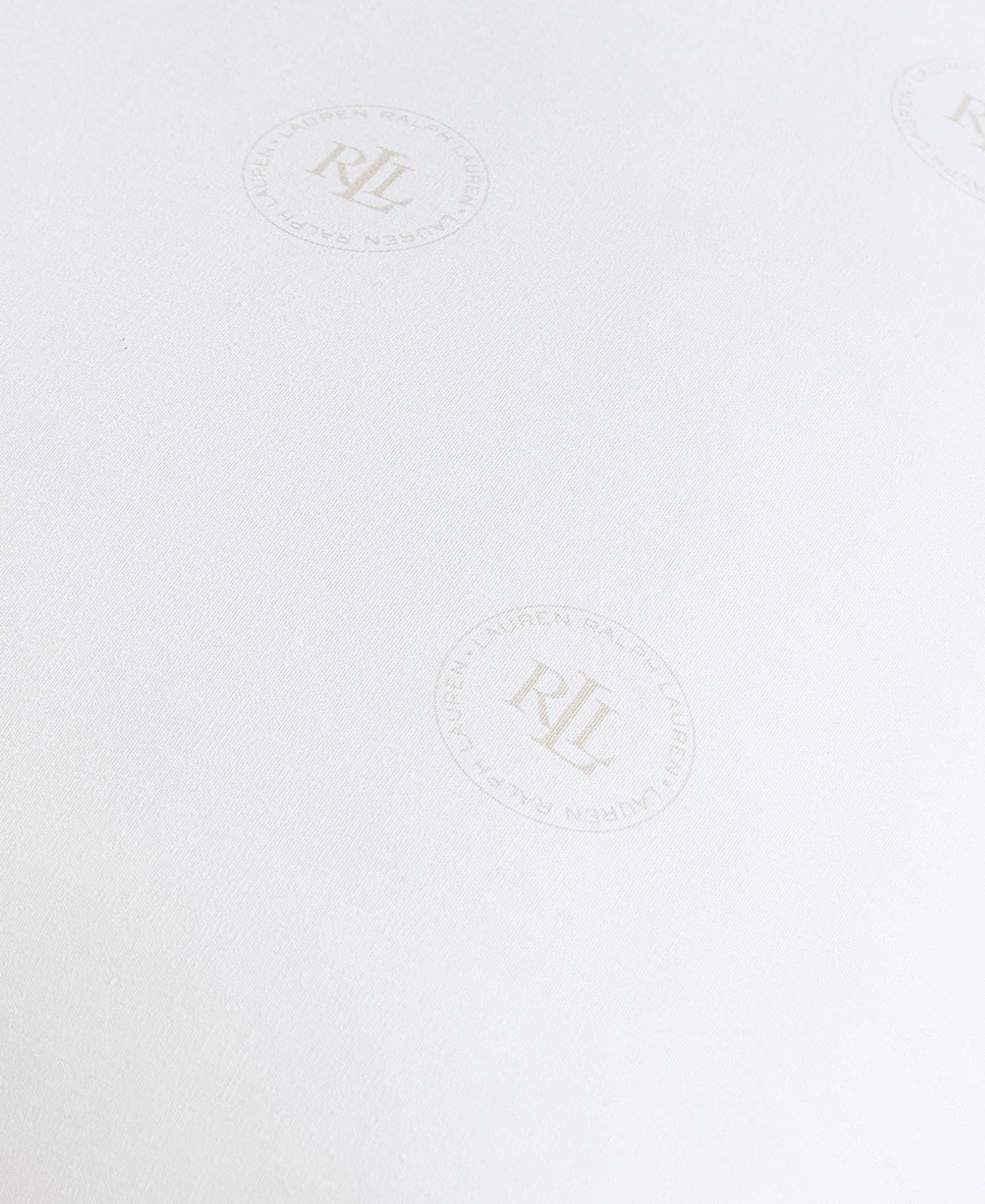 Lauren Ralph Lauren Dalton Logo 2-Pack Pillows, Standard/Queen - White
