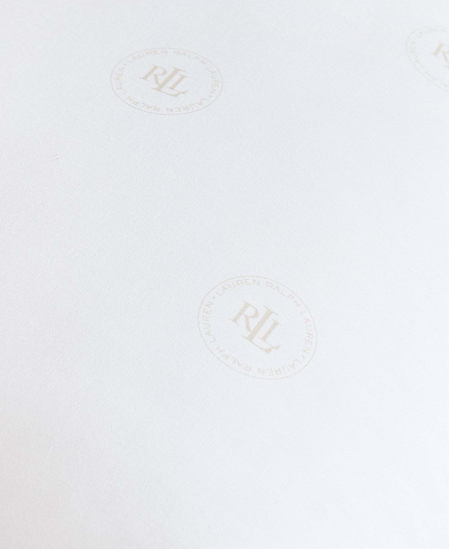 Lauren Ralph Lauren Dalton Logo 2-Pack Pillows, Standard/Queen - White