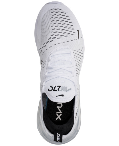 Nike Men's Air Max 270 Casual Sneakers from Finish Line - White, Black
