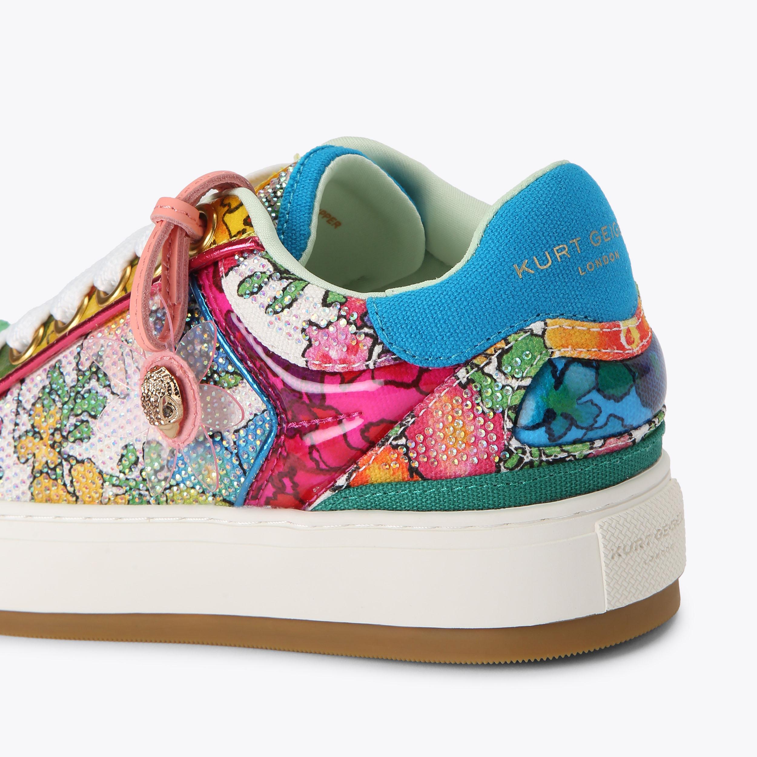 Kurt Geiger London Southbank Tag Sneaker - Multi Colored - view 4
