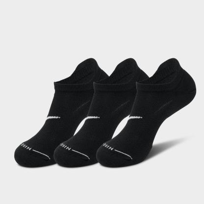 Nithtke Everyday Elevated No-Show Socks (6-Pack) - Black/White