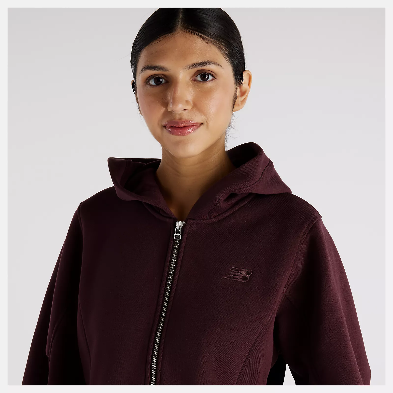 New Balance Athletics Crafted Fleece Full Zip, WJ62Y57TYLR