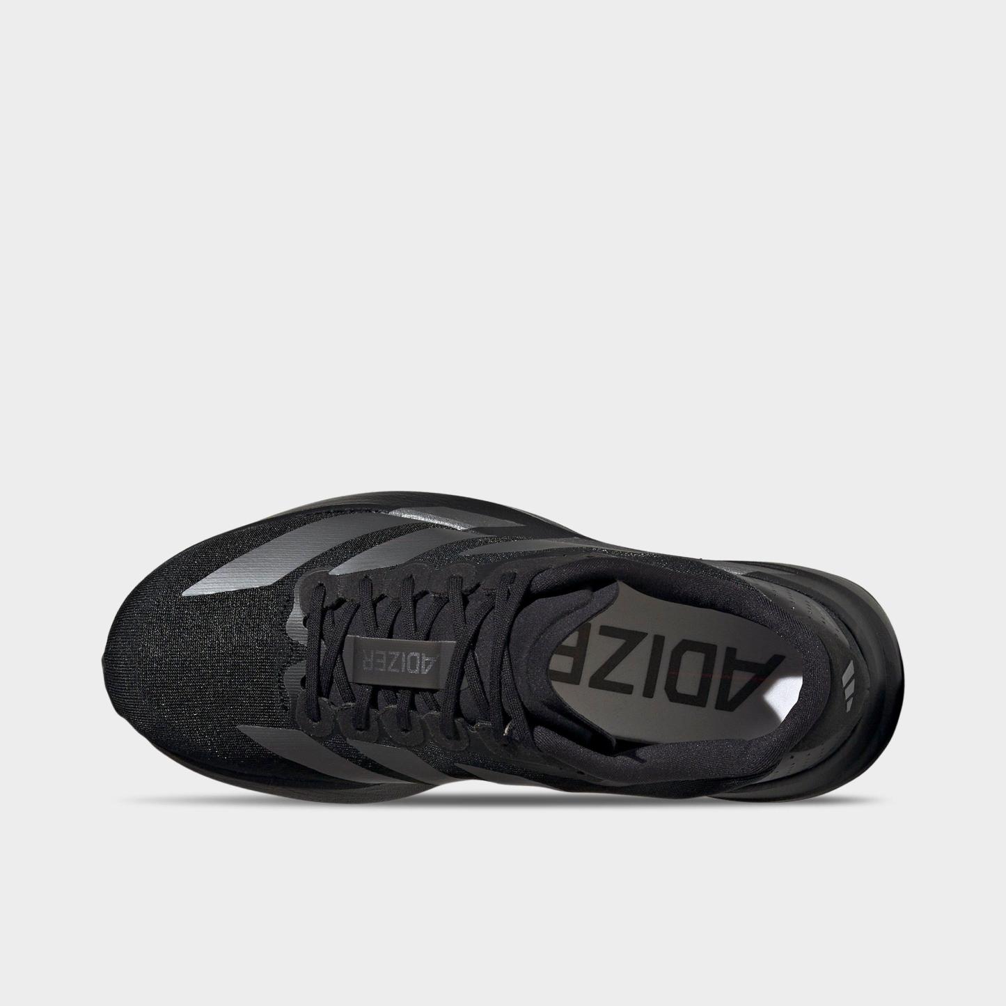 Women's adidas Adizero EVO SL Running Shoes - Part 1 - Core Black/Iron Metallic/Core Black - Top view