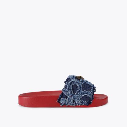 Kurt Geiger London Meena Eagle Sandal - Blue