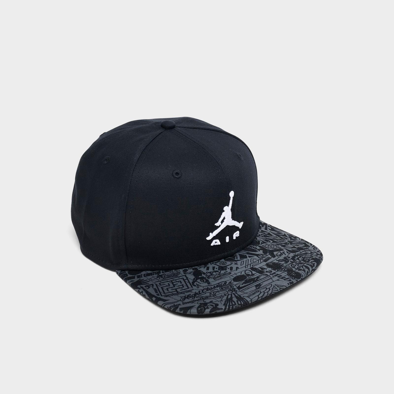 Jordan Pro Structured Laser Snapback Hat - Black/Anthracite - view 2