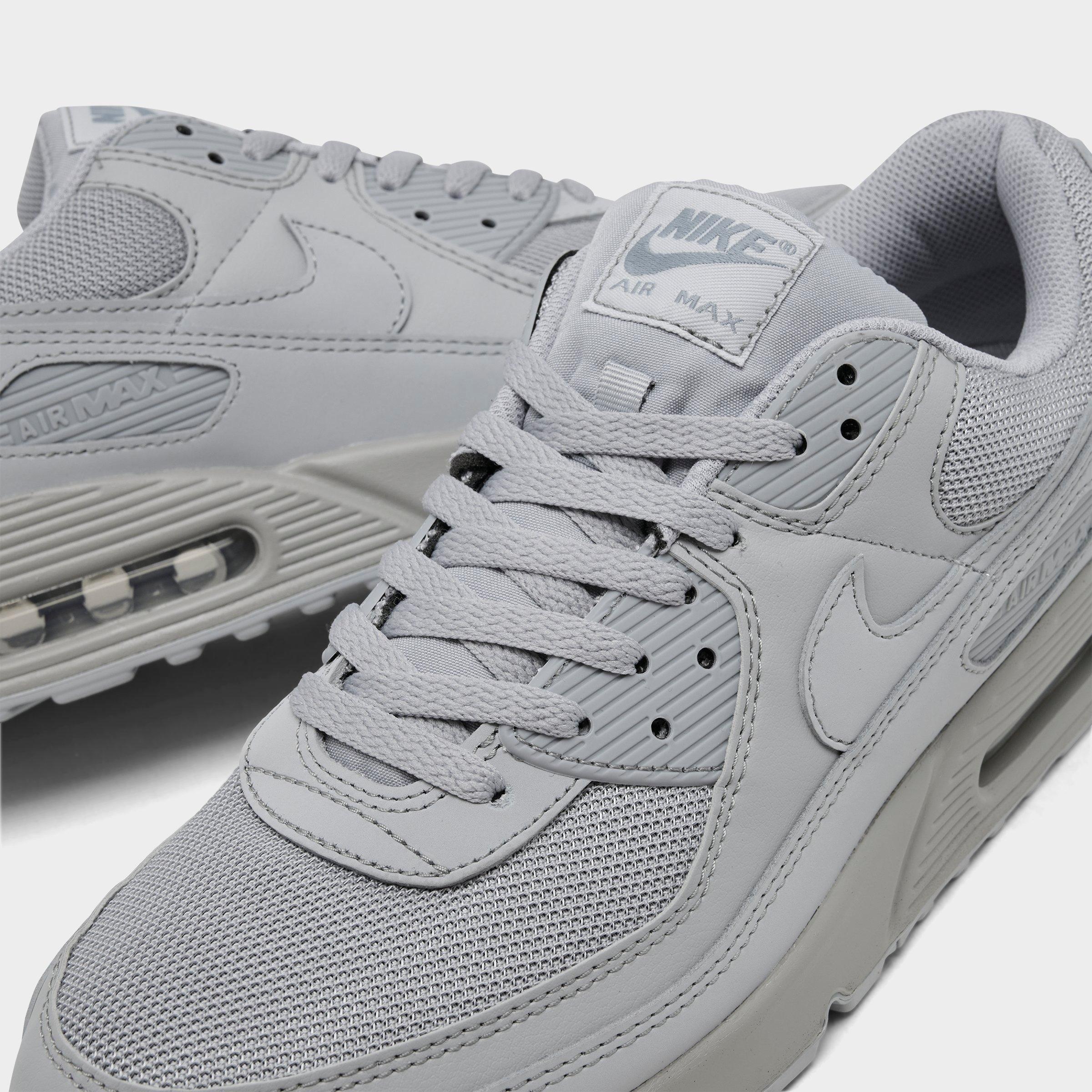Men's Nithtke Air Max 90 Casual Shoes - Part 1 - Wolf Grey/Black/White/Black - Detail shot