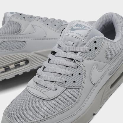 Men's Nithtke Air Max 90 Casual Shoes - Part 1 - Wolf Grey/Black/White/Black - Detail shot