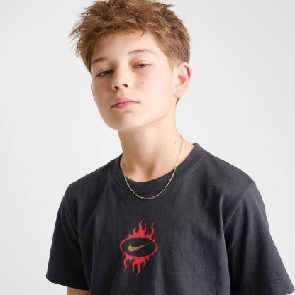 Big Kids' Nike Sportswear World Tour AF1 T-Shirt - Black