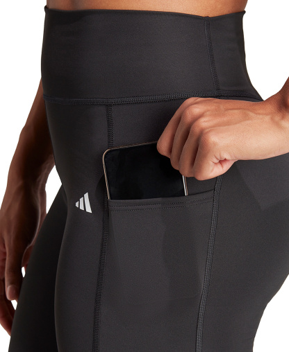 adidas Women's Optime Moisture-Wicking Full-Length Leggings - Black