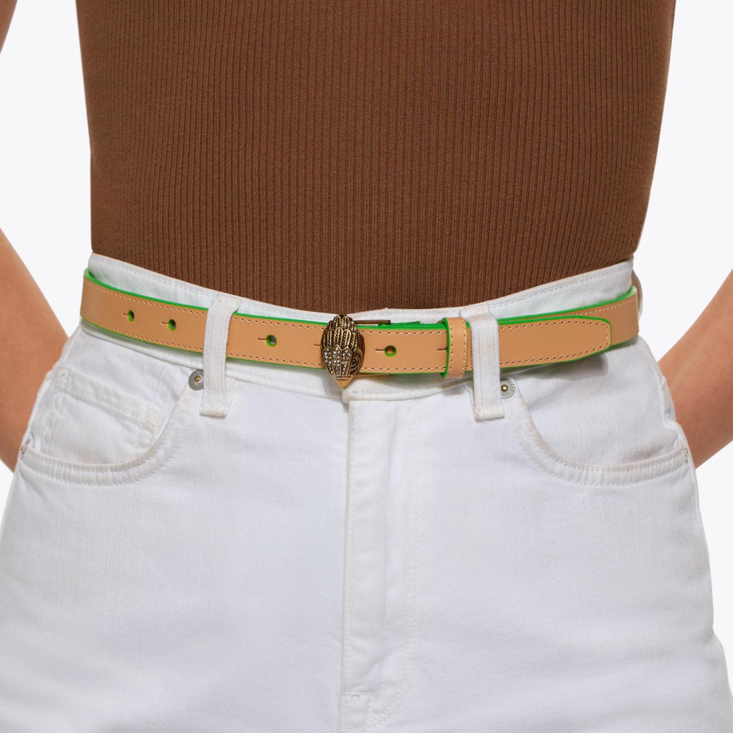 Kurt Geiger London Eagle Belt - Beige - view 2