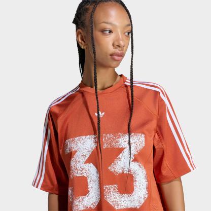Women's adidas Originals Jersey Top - Vermillion
