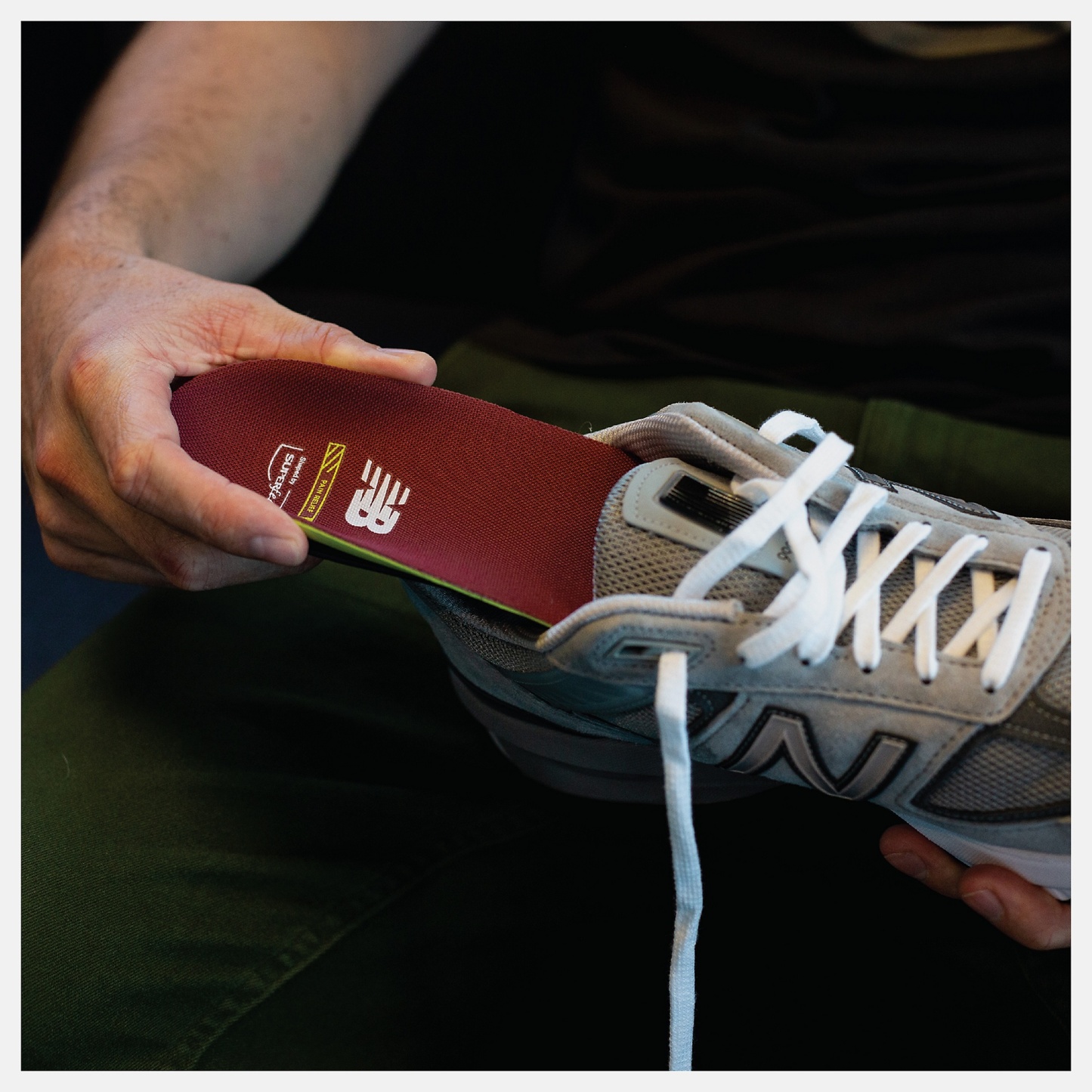 New Balance Running Pain Relief CFX Insole, FL6397RD