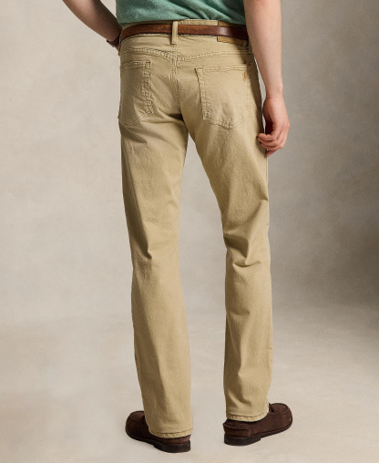 Polo Ralph Lauren Men's Varick Slim Straight Stretch Jeans - Khaki Hill