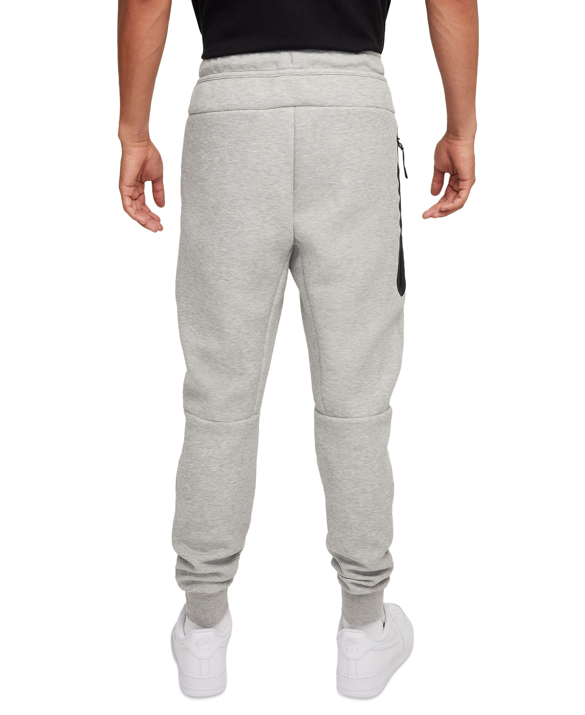 Nike Men's Tech Fleece Drawstring Joggers Pants - Dark Gray Heather/Black