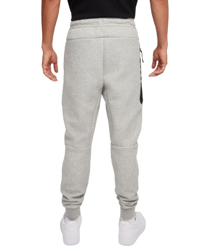 Nike Men's Tech Fleece Drawstring Joggers Pants - Dark Gray Heather/Black