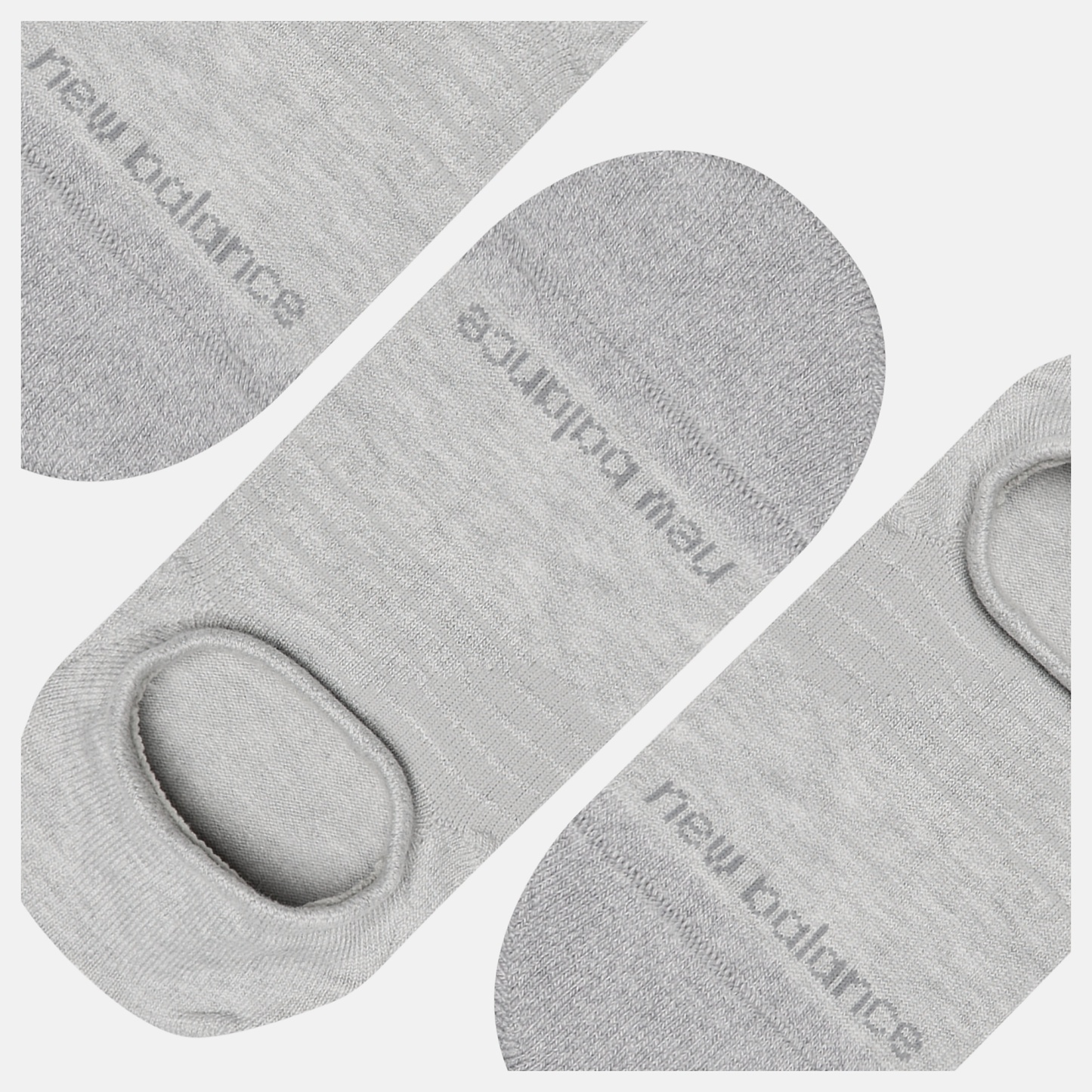 New Balance Active Invisible No Show Socks 3 Pack, LAS35209AGT