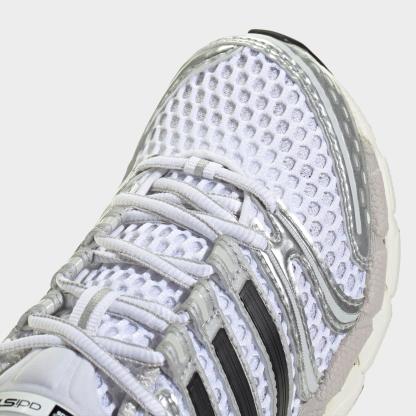 Girls' Big Kids' adidas x Liberty London Adistar Control 5 Casual Shoes - Cloud White/Silver Metallic/Grey One - Detail shot