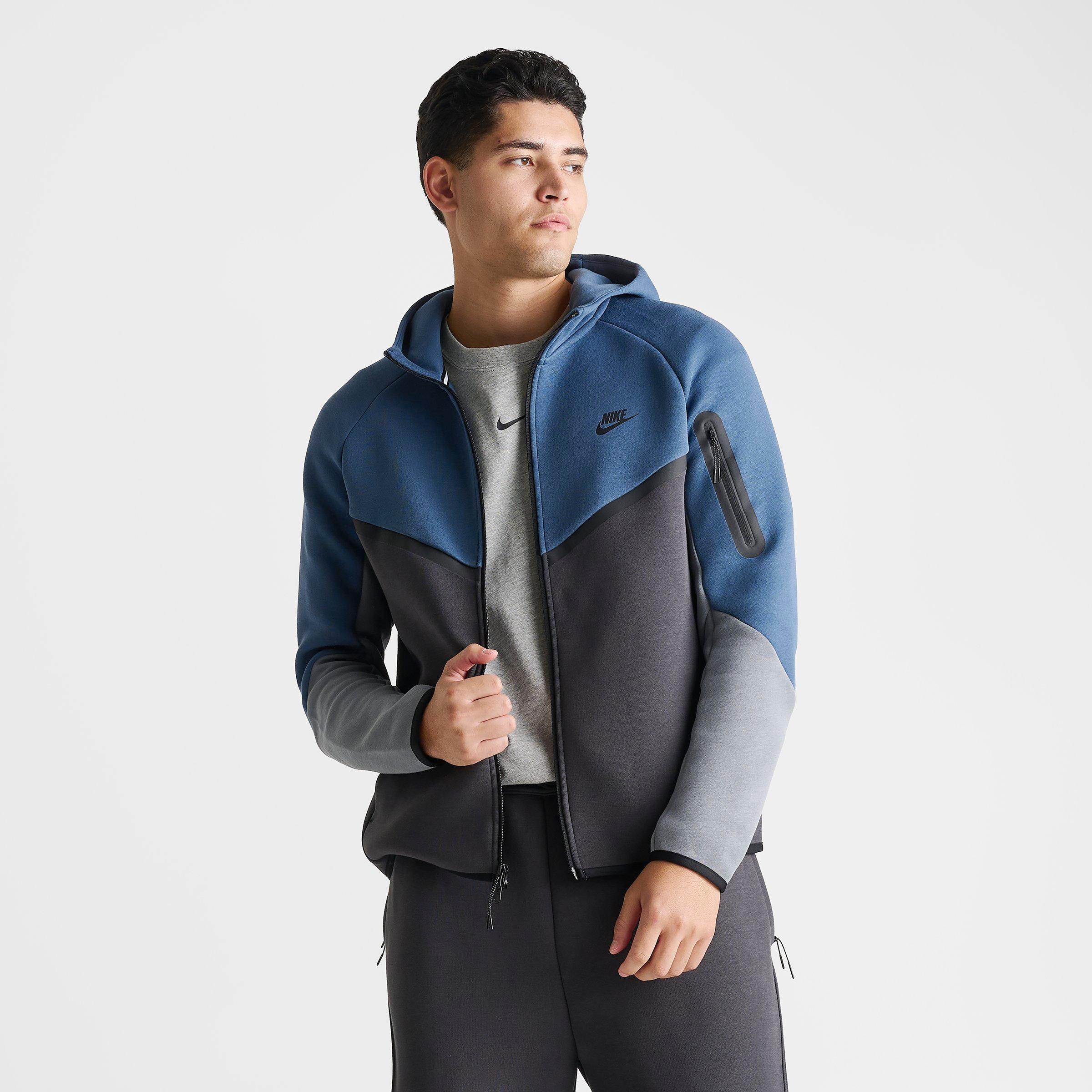 Men's Nithtke Tech Fleece Windrunner Full-Zip Hoodie - Part 1 - New Slate/Anthracite/Cool Grey/Black