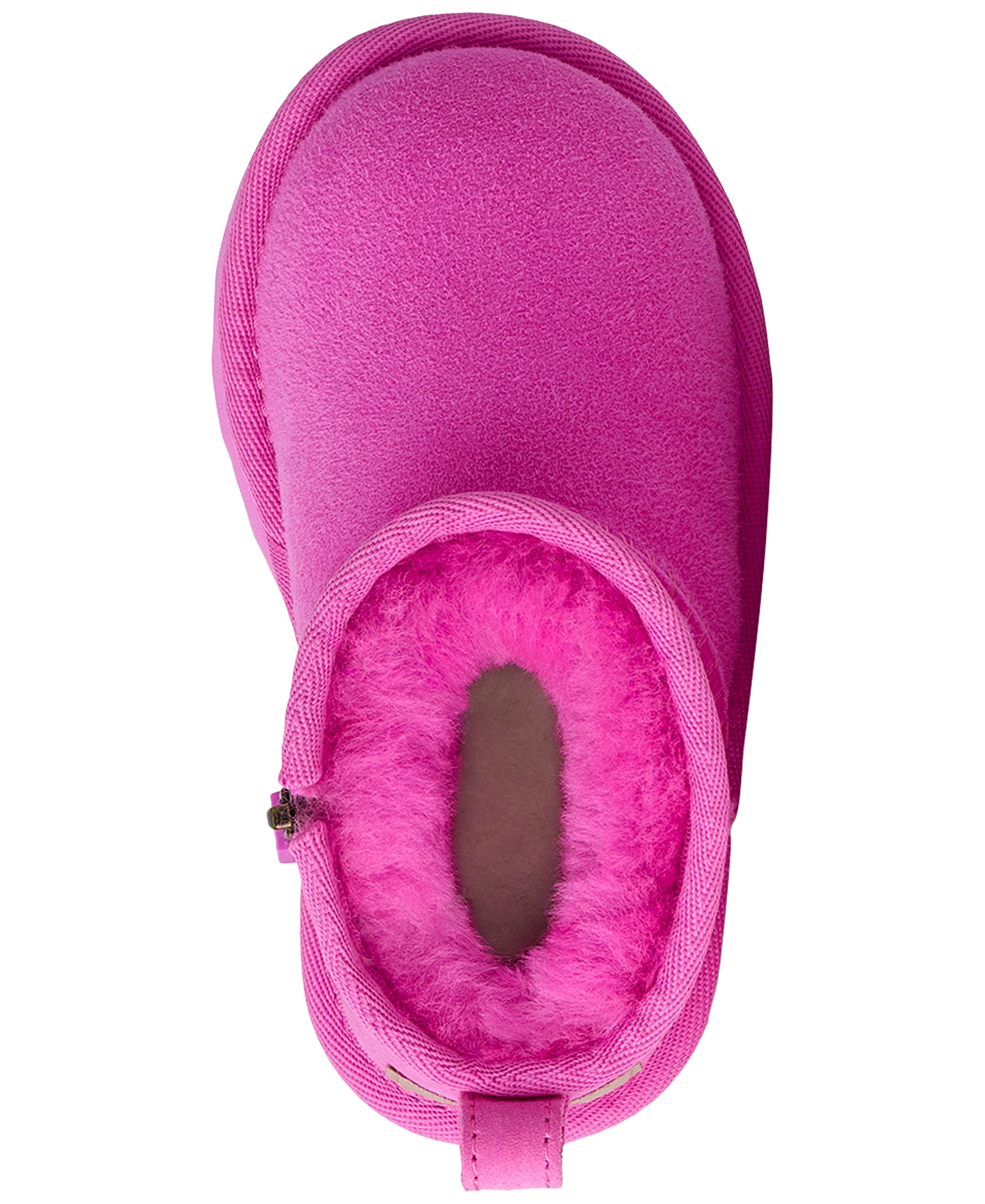 UGG® Toddler Classic Ultra Mini Round Toe Booties - Bright Fuchsia