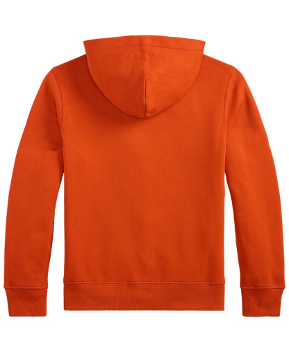 Polo Ralph Lauren Boys' 8-20 Fleece Full-Zip Hoodie - Varsity Orange