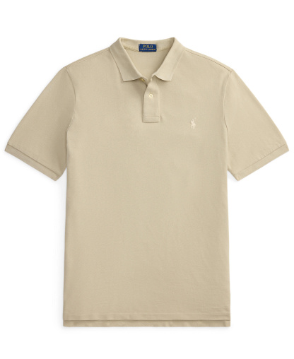 Polo Ralph Lauren Men's Classic-Fit Mesh Polo Shirt - Classic Stone/C8125