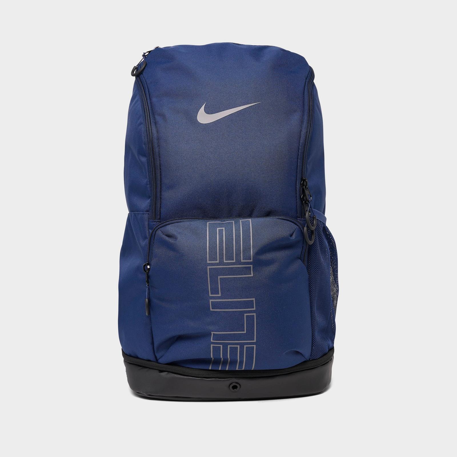 Nike Varsity Hoops Elite Backpack (32L) - Midnight Navy/Black/Iron Grey